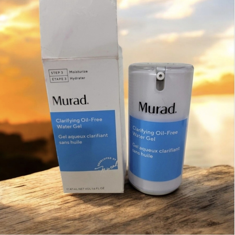 NEW Murad Clarifying Oil-Free Water Gel in Pump NIB Full Size